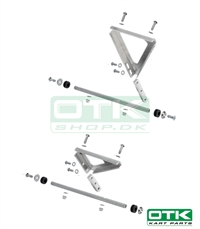 Supports Kit for Radiator OTK 470x265x43